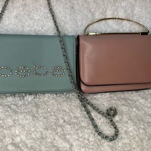 Blue and Pink Women's Bags